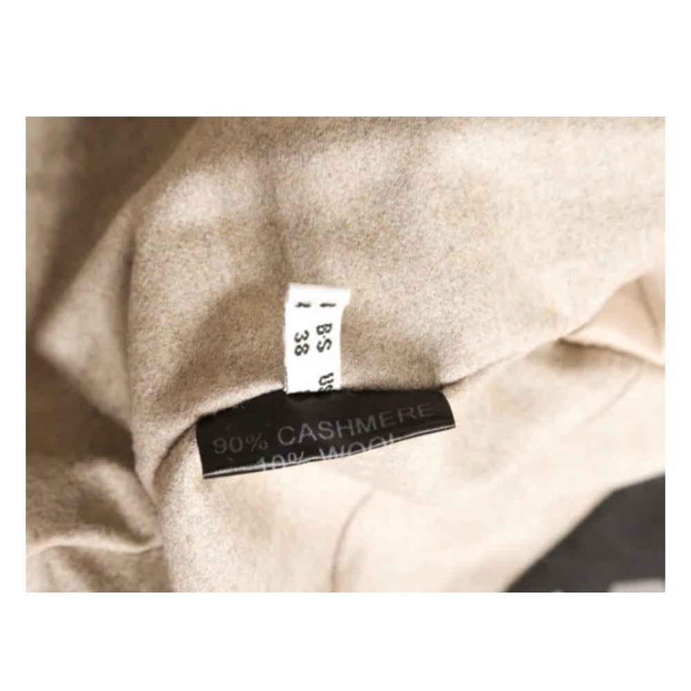 Latini Maria Vittoria Brown Suede “Loro Piana”Cashmere Mix Lined Blazer, NWT’s - Picture 8 of 9